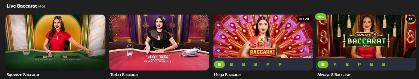 betsafe baccarat